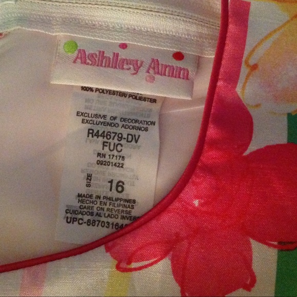 Ashley Ann Floral Dress✨Size 16 - Picture 4 of 5